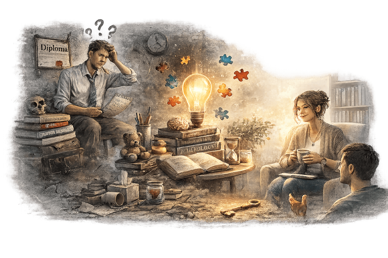 Despre terapeuți neavizați și oameni unici (sau invers)