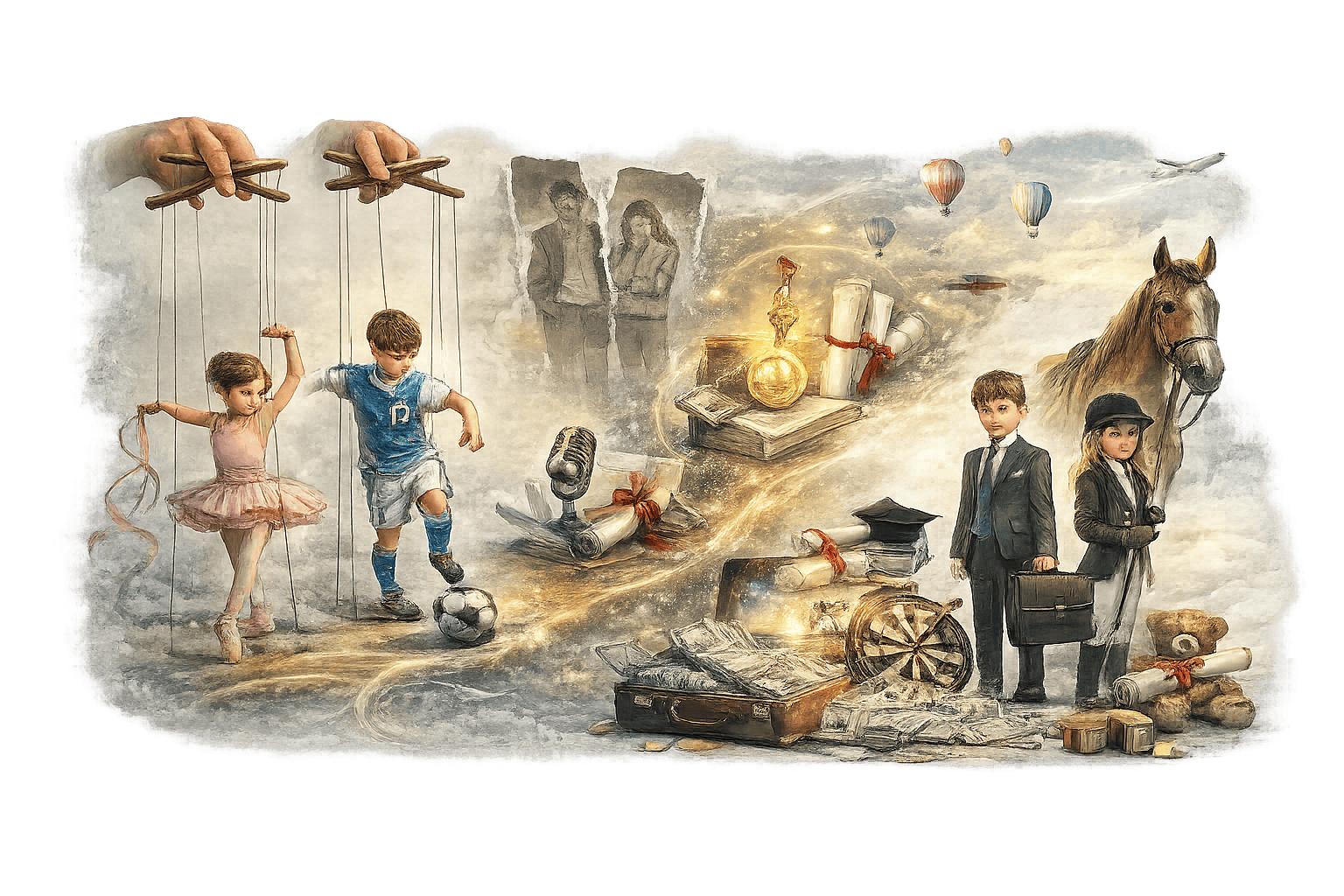 Viața netrăită a părinților devine viața ”De trăit” a copiilor